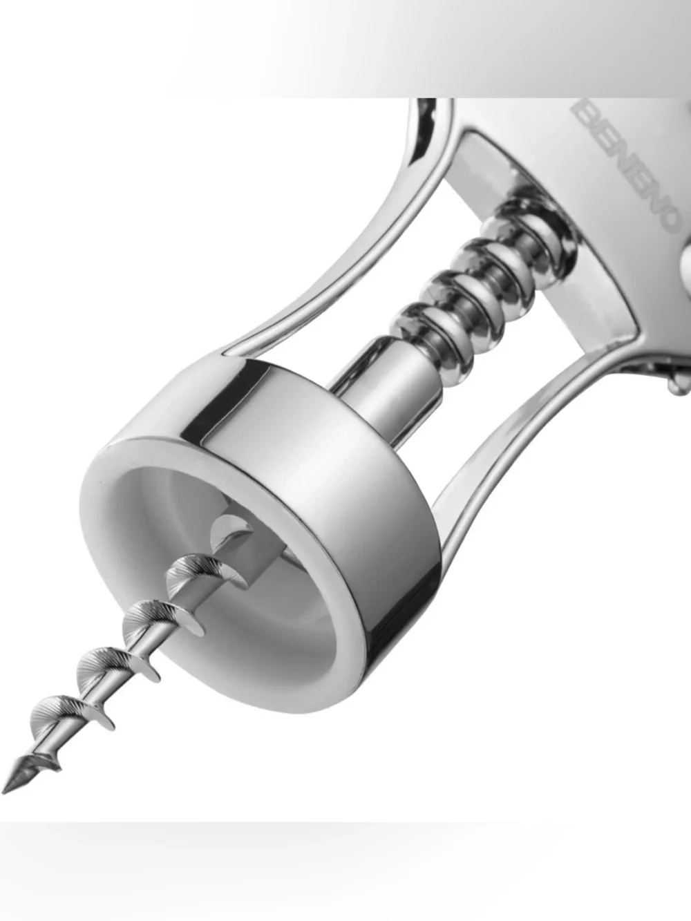 Beneno Wine Opener, Zinc Alloy Premium Wing Corkscrew with Bottle Opener